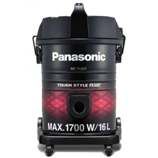 Panasonic Tough Style Plus+ Tank Vacuum Cleaner 1700 Watts 16 Liters - Black
